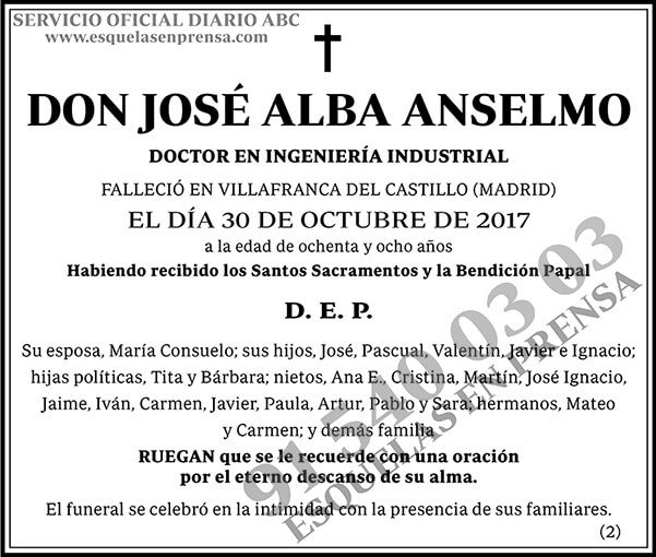 José Alba Anselmo